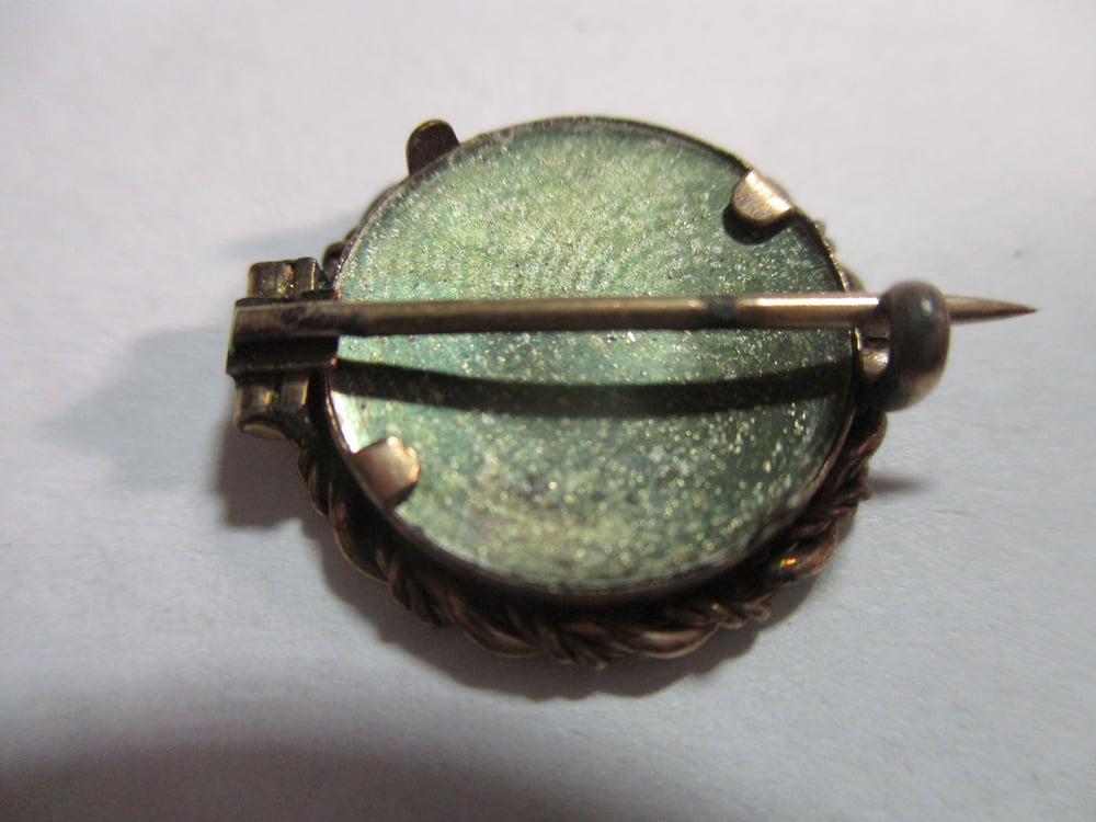 #197-CIVIL WAR SALE: DELICATE, POSSIBLY BRAND NEW, MOURNING PIN/BROOCH