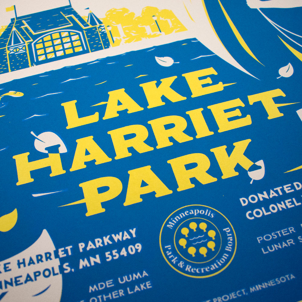 Image of Lake Harriet Print