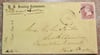 #195-CIVIL WAR SALE:  3 ENVELOPES FOR SOLDIER'S LETTERS SUPPLIED BY SANITARY COMMISSION
