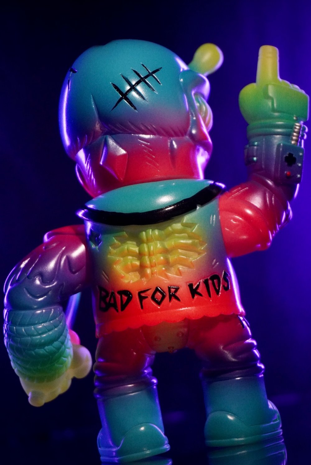 “THERMO” Glow Toxic Rider One-Off by Videovomit 