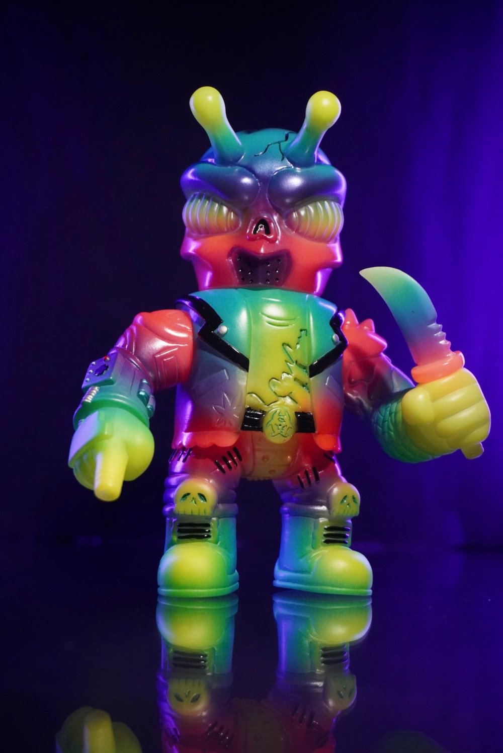“THERMO” Glow Toxic Rider One-Off by Videovomit 