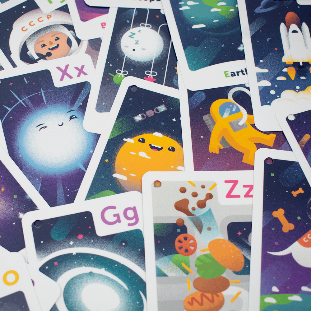 Image of Astro Alphabet Flashcards
