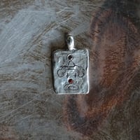 Image 1 of Silver Clown Pendant