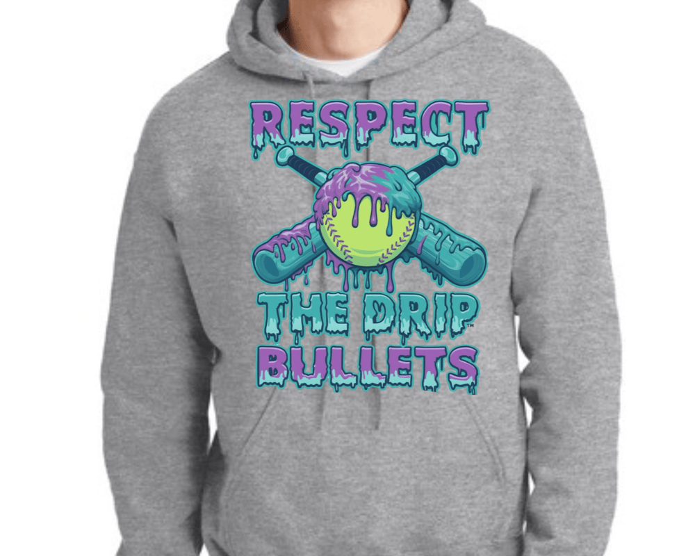 Image of Respect The Drip Bullets  Hoodie
