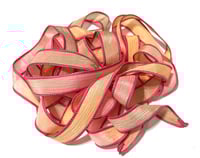 Image 6 of 1PC. STARFISH 42" hand dyed wrist wrap bracelet silk ribbon//Yoga wrist wrap bracelet ribbon