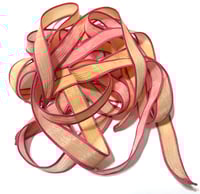 Image 7 of 1PC. STARFISH 42" hand dyed wrist wrap bracelet silk ribbon//Yoga wrist wrap bracelet ribbon