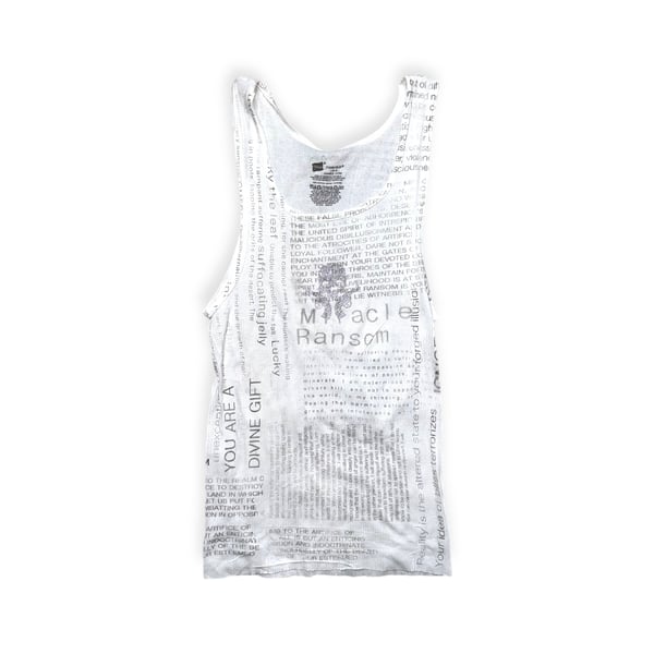 MR skull rhinestone tank