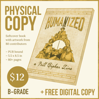IN STOCK - Physical Zine B GRADES - Humanized: a Bill Cipher Zine 