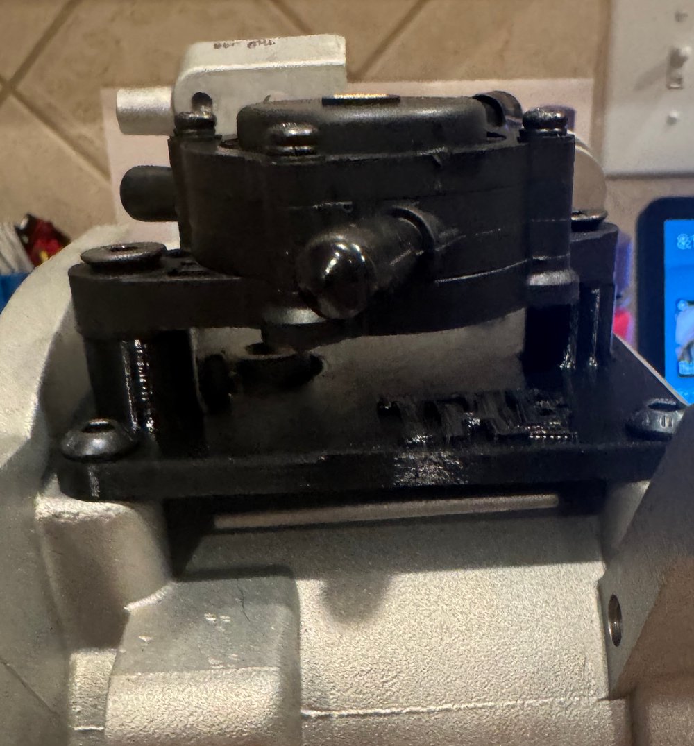 THB Team Spec Fuel pump mount with pump