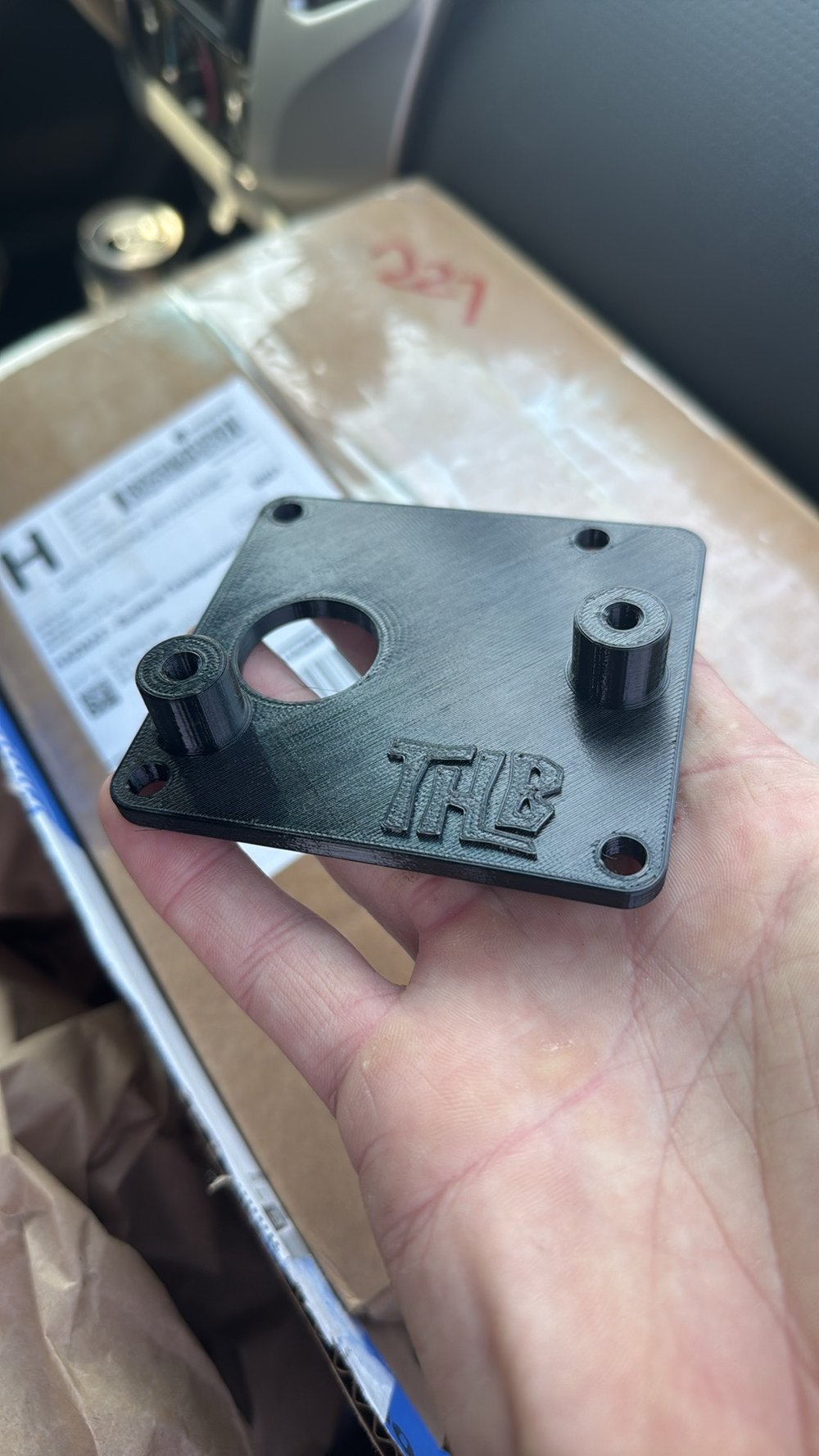 THB Team Spec Fuel pump mount with pump