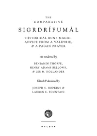 Image 3 of The Comparative Sigrdrífumál 