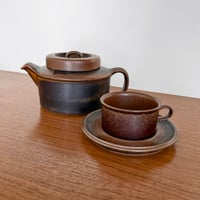 Arabia Finland Ruska Tea Set