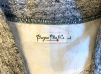 Image 3 of Burgus Plus by Hinoya knit cotton cardigan sweater, size L