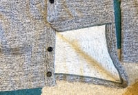 Image 6 of Burgus Plus by Hinoya knit cotton cardigan sweater, size L