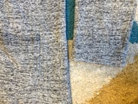 Image 5 of Burgus Plus by Hinoya knit cotton cardigan sweater, size L