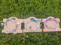 Image 2 of LOVE & DEEPSPACE Beaded Charm Bracelets | Sylus Xaiver Caleb Zayne Rafayel