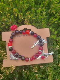 Image 4 of LOVE & DEEPSPACE Beaded Charm Bracelets | Sylus Xaiver Caleb Zayne Rafayel