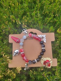 Bleeding Heart | Vampire Inspired Charm Bracelet