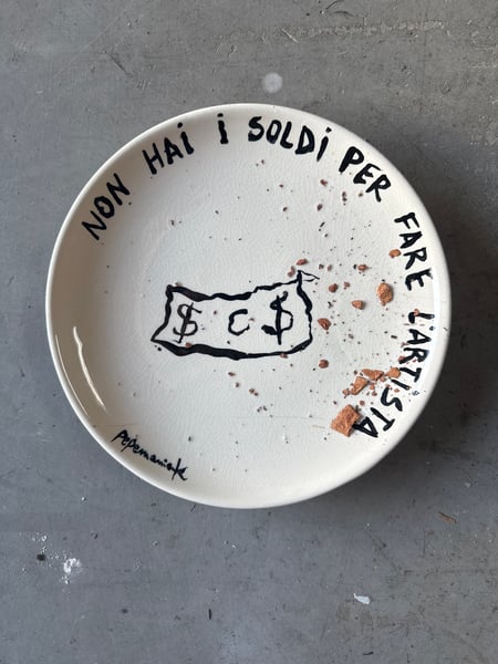 Image of Non hai i soldi per fare l artista