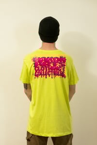 Image 2 of Hakon Arts Bubblegum Ts - Lime 