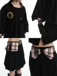 Image 4 of Thickened fleece-lined trench coat set