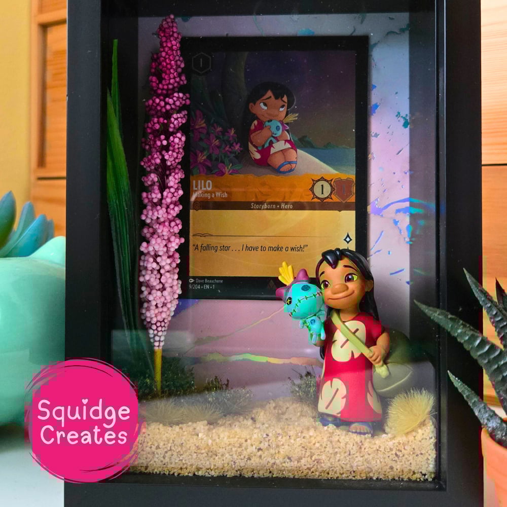 Image of 4x6 TCG Box Frame with Figure