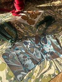 Image 5 of 'Aventurine' Gift Wrapping Bundle with tags and ribbon 