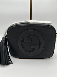 Image 1 of Gucci Blondie Soho Black Leather Crossbody Bag