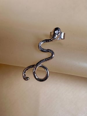 Image of "Snake" molten earring