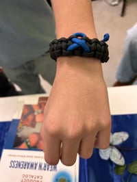 Image 3 of 💙Autism Awareness Bracelet (unisex) blue ribbon