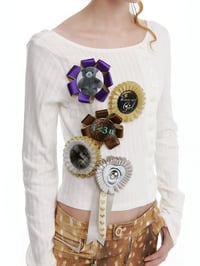 Image 1 of Five-Color Custom Badge Brooch