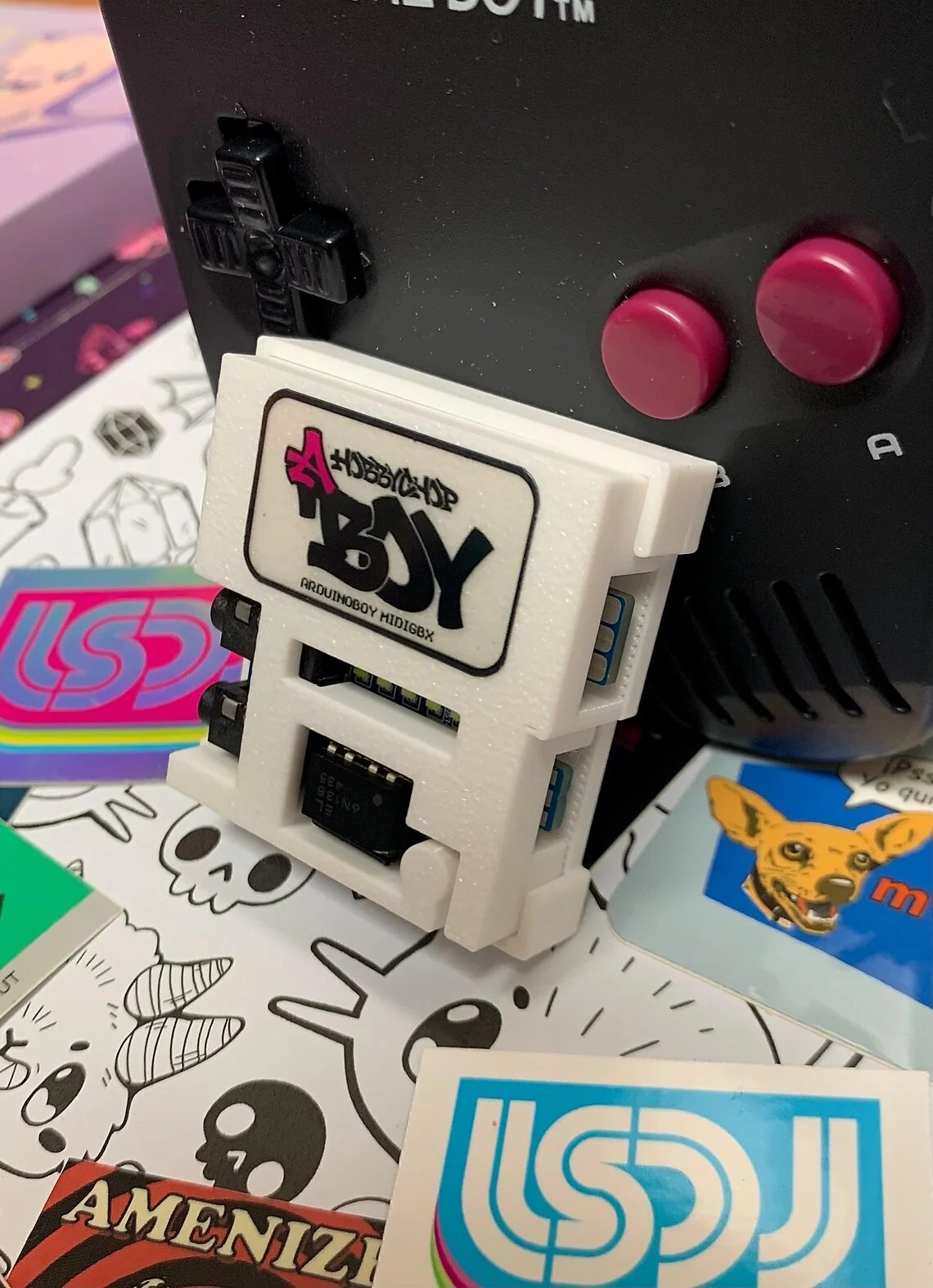 ARDUINOBOY Pro! TRS A / USB MIDI GameBoy Adapter (LSDJ, mGB, Chord ARDUINOBOY Pro! TRS A / USB MIDI GameBoy Adapter (LSDJ, mGB, Chord