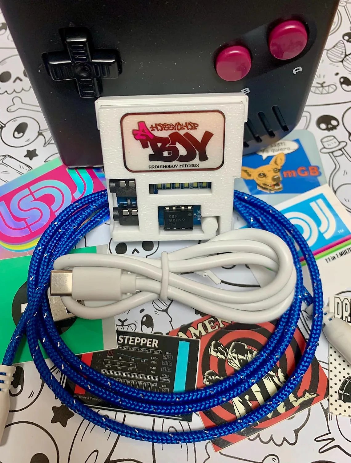 ARDUINOBOY Pro! TRS A / USB MIDI GameBoy Adapter (LSDJ, mGB, Chord ARDUINOBOY Pro! TRS A / USB MIDI GameBoy Adapter (LSDJ, mGB, Chord
