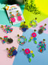SPRING RAINBOW FLOWERS - SPRINKLES VASE Image 2