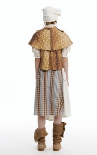 Image 9 of Two-tone printed short-sleeve jacket