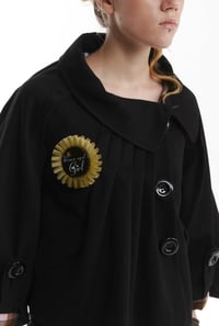 Image 8 of Thickened fleece-lined trench coat set