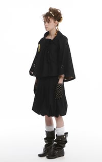 Image 6 of Thickened fleece-lined trench coat set