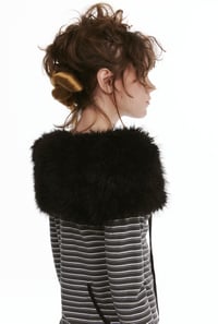 Image 9 of Two-Tone Shaped Plush Vest