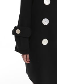 Image 12 of Reversible Wool Coat-Natural Mother-of-Pearl Buttons