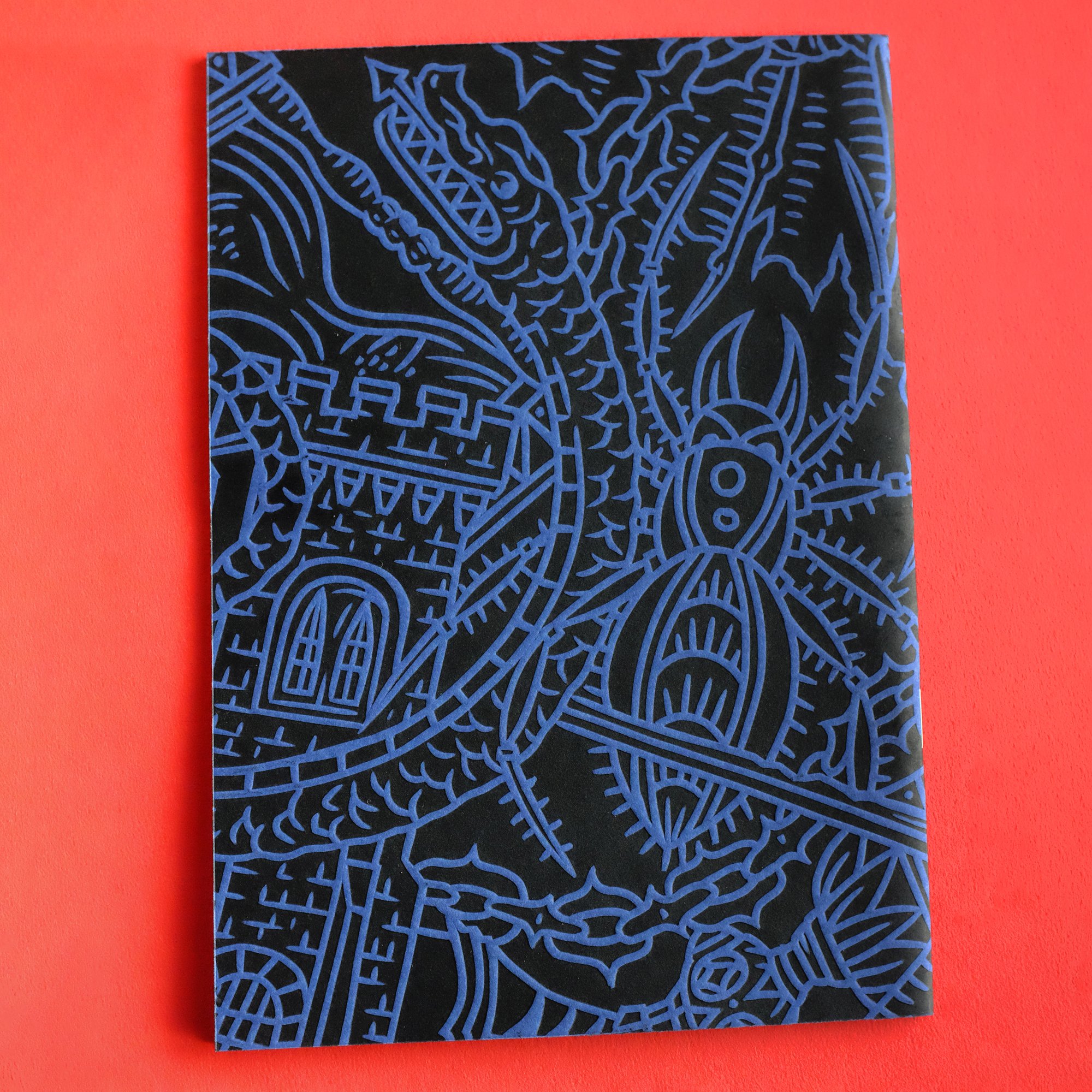 Image of LINO STENCILS ZINE