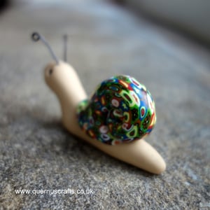  Wee Venetian Millefiori Snail #1