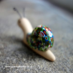 Wee Venetian Millefiori Snail #2