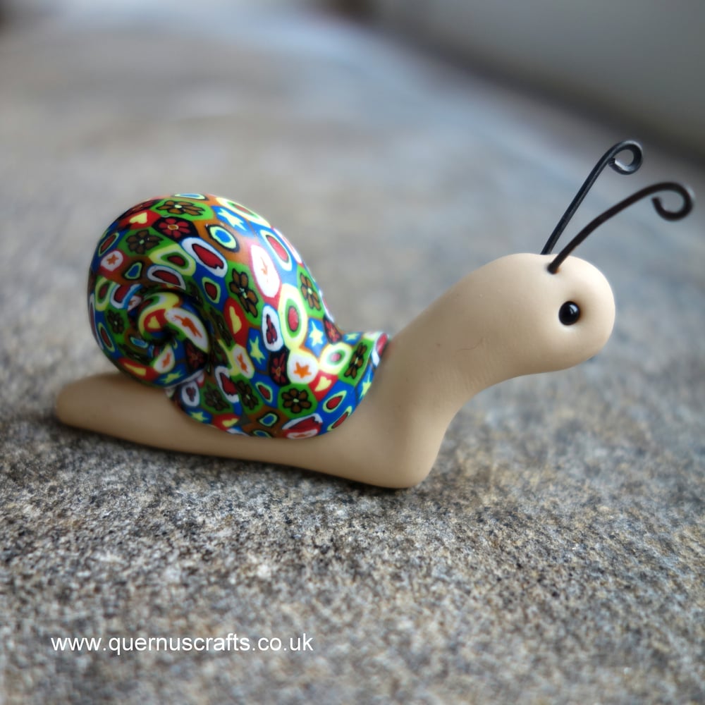 Wee Venetian Millefiori Snail #2