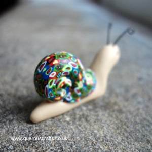 Wee Venetian Millefiori Snail #2