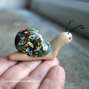 Wee Venetian Millefiori Snail #2