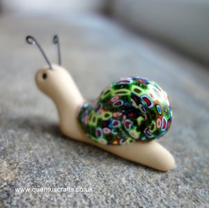 Wee Venetian Millefiori Snail #3