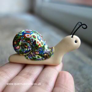 Wee Venetian Millefiori Snail #3