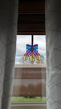 Image 1 of Holly Suncatcher - Dichroic Vibrant