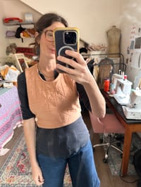 Image 1 of Pinafore Vest in Pink, XS