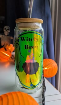 Image 3 of Vinyl Decorative Halloween Tumbler Cups 